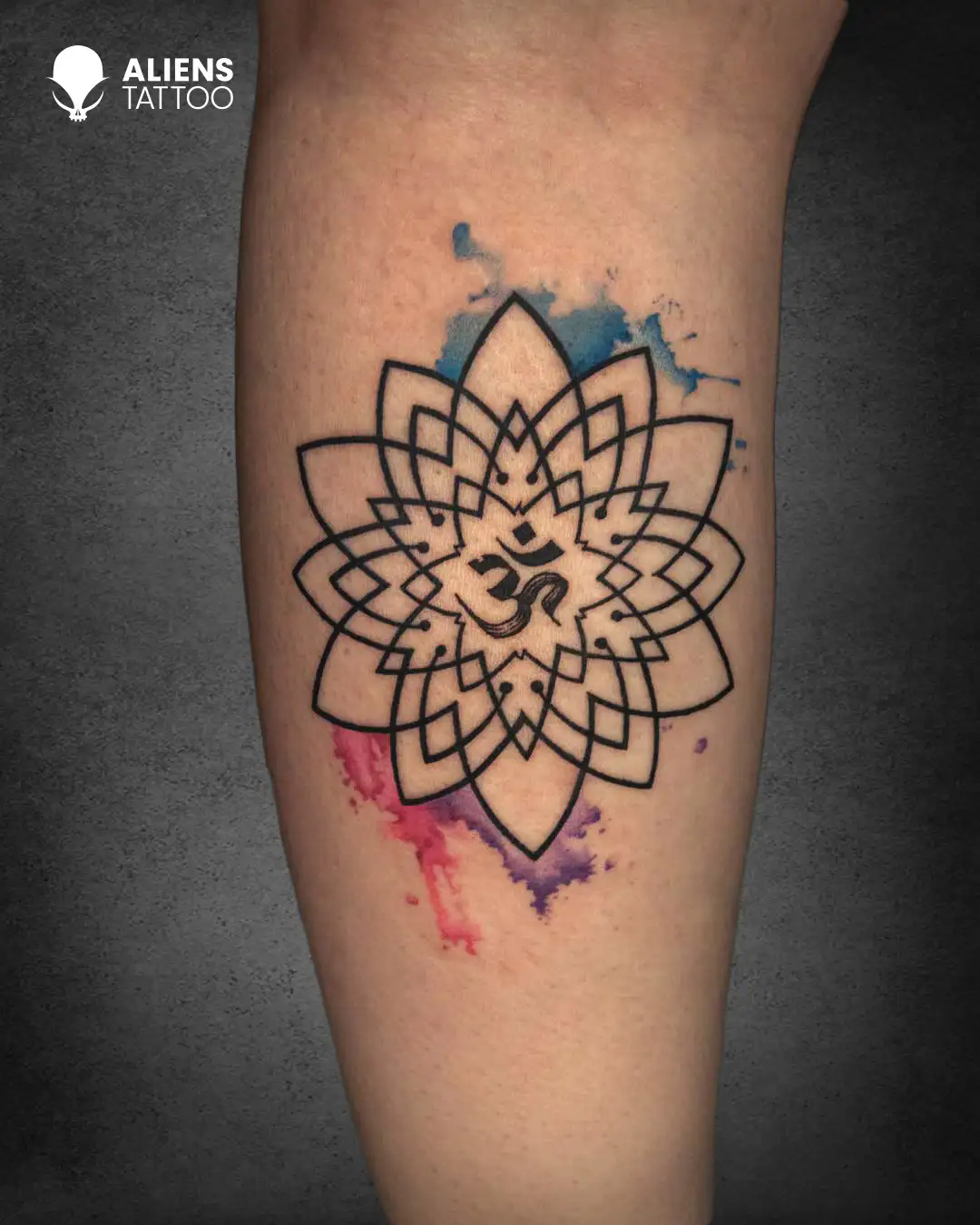 Om Mandala Tattoo