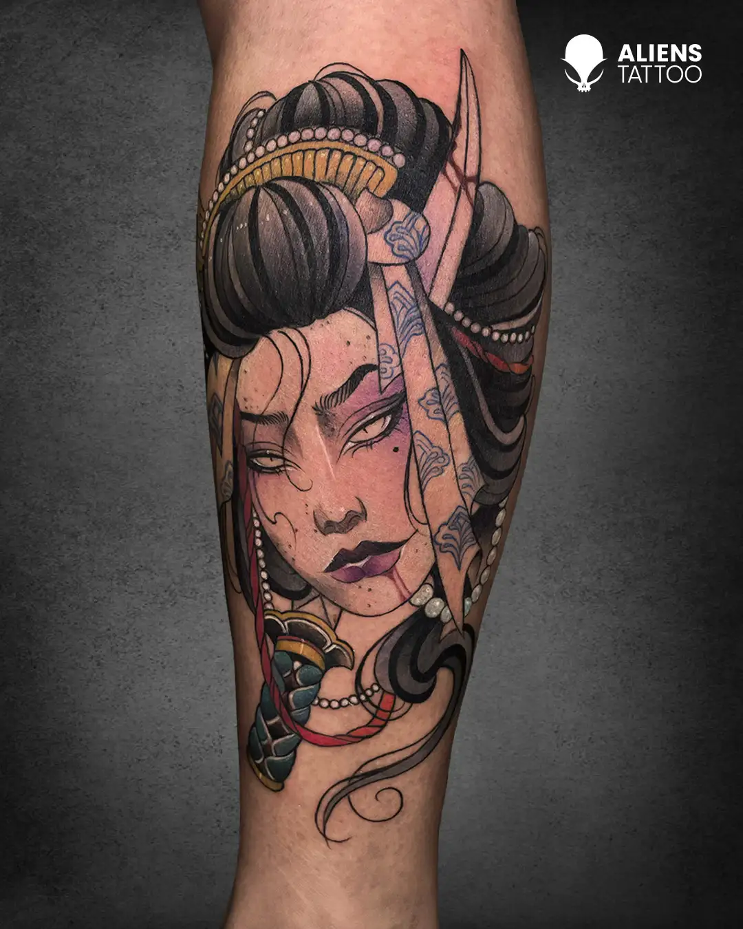 Japanese Style Tattoos Women