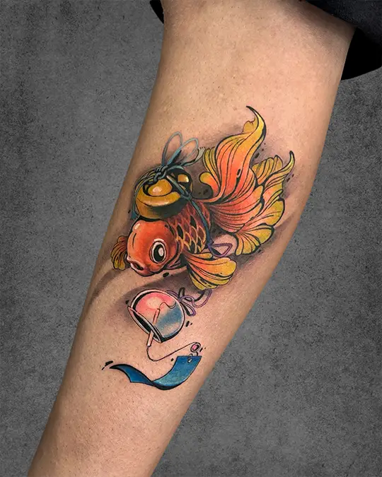 Simple yet meaningful small tattoo design by Dinesh Murkar