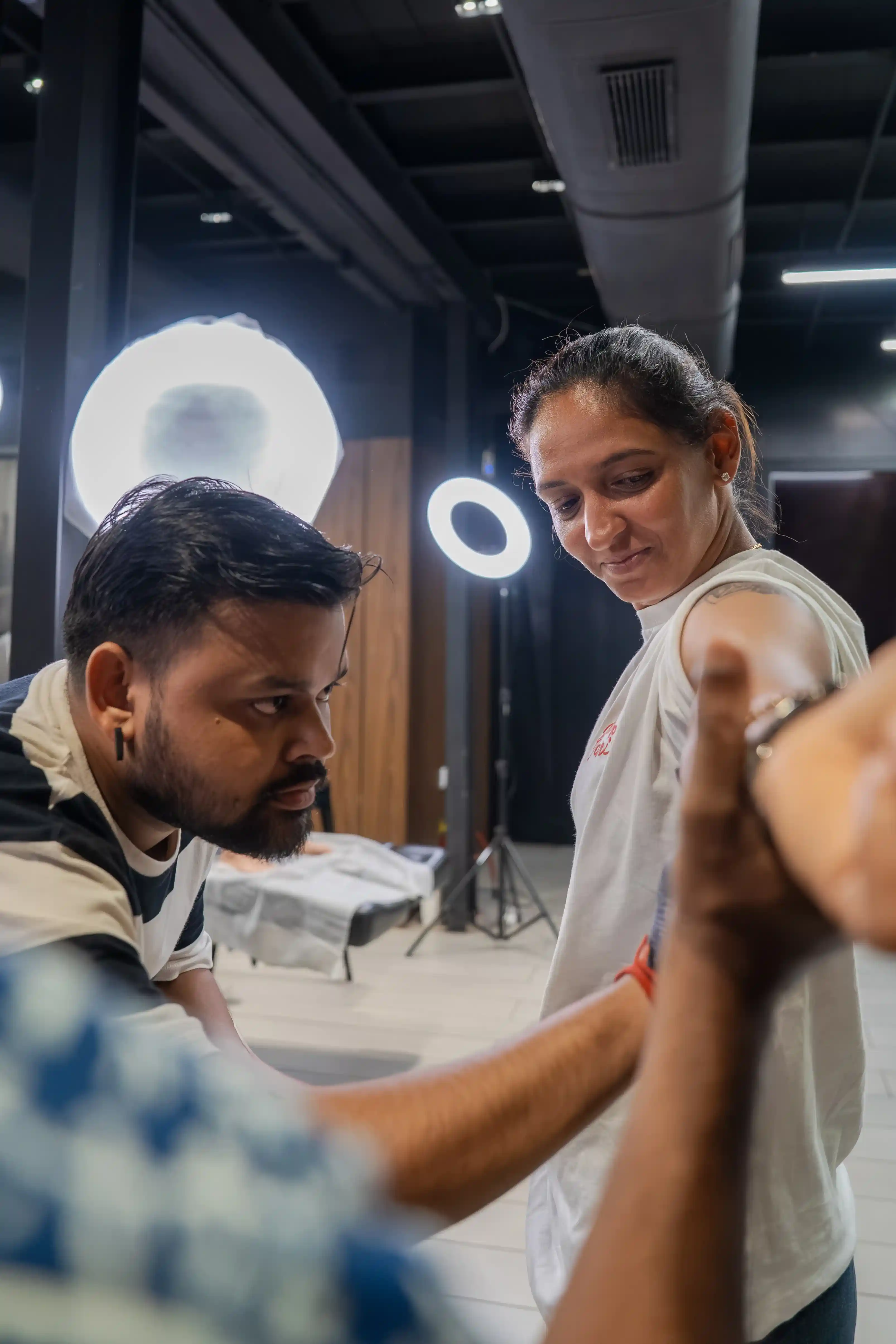 Harmanpreet Kaur's design journey at Aliens Tattoo Studio