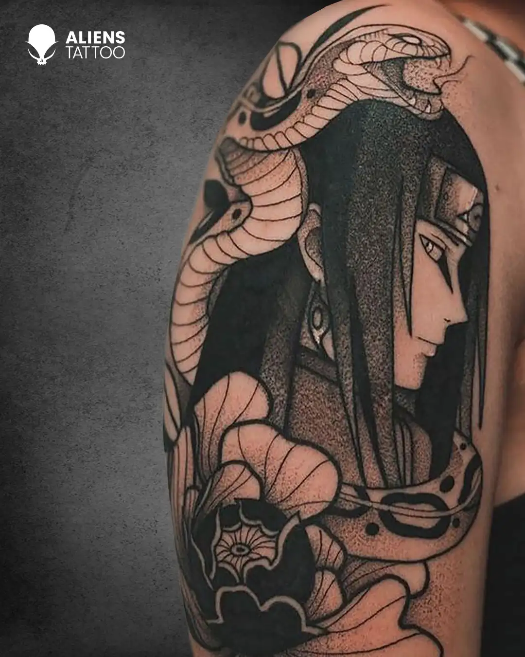 Anime Women Tattoos