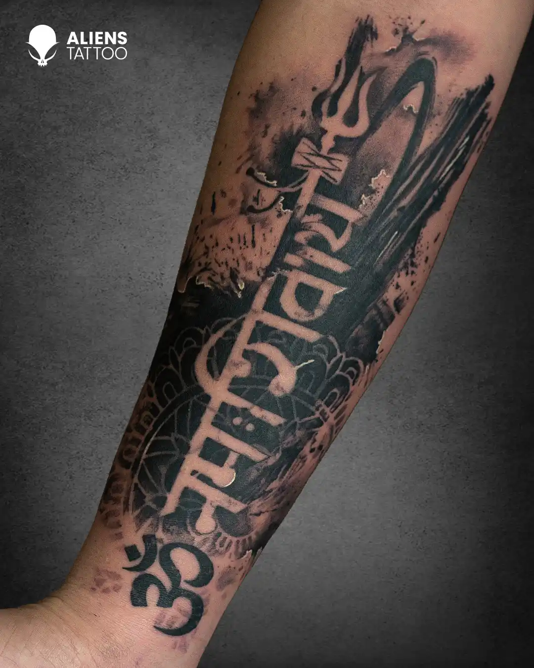 shiva mantra tattoo