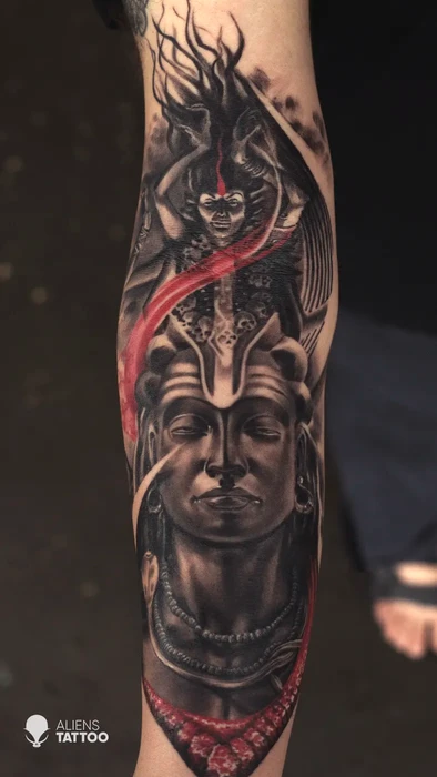 Amazing Shiva Tattoo By Sunny Bhanushali