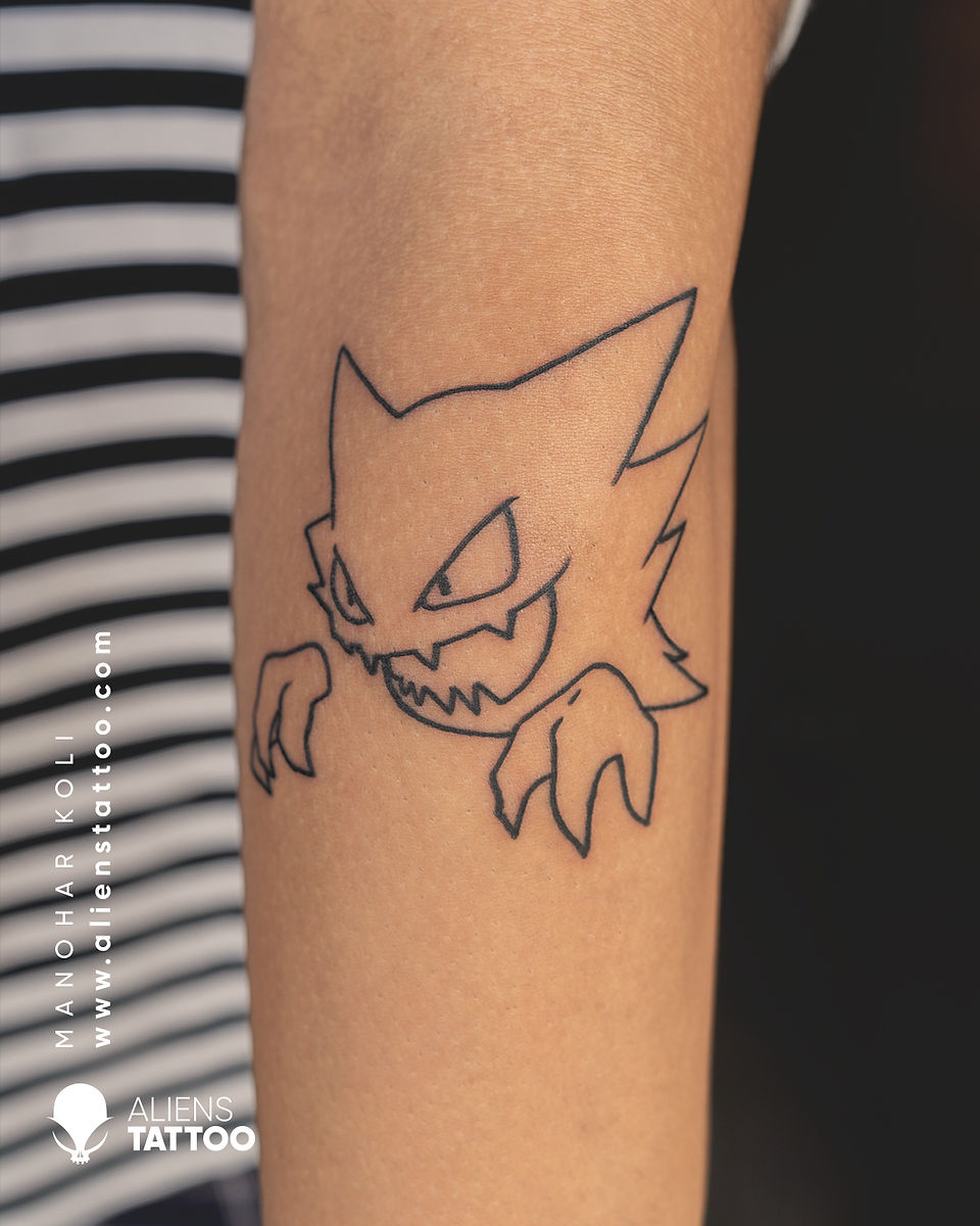 cartoon tattoo