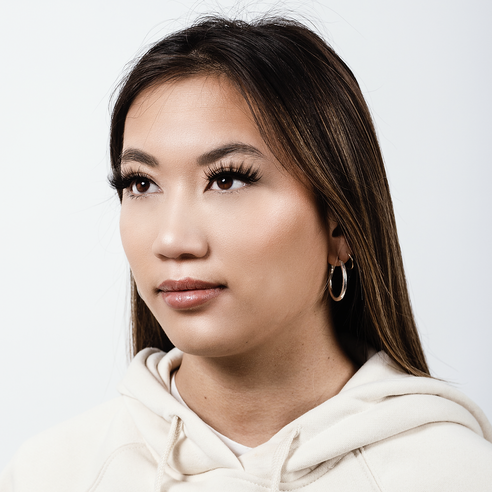 Miniature : femme asiatique hoodielash faux cils