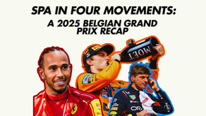 Spa in Four Movements: A 2025 Belgian Grand Prix Recap