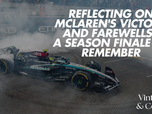 Reflecting on McLaren's Victory and Farewells: A Season Finale to Remember