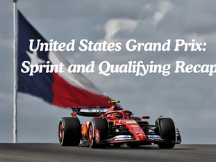 UNITED STATES GRAND PRIX: SPRINT AND QUALIFYING RECAP