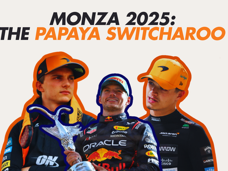 Monza 2025: The Papaya Switcharoo