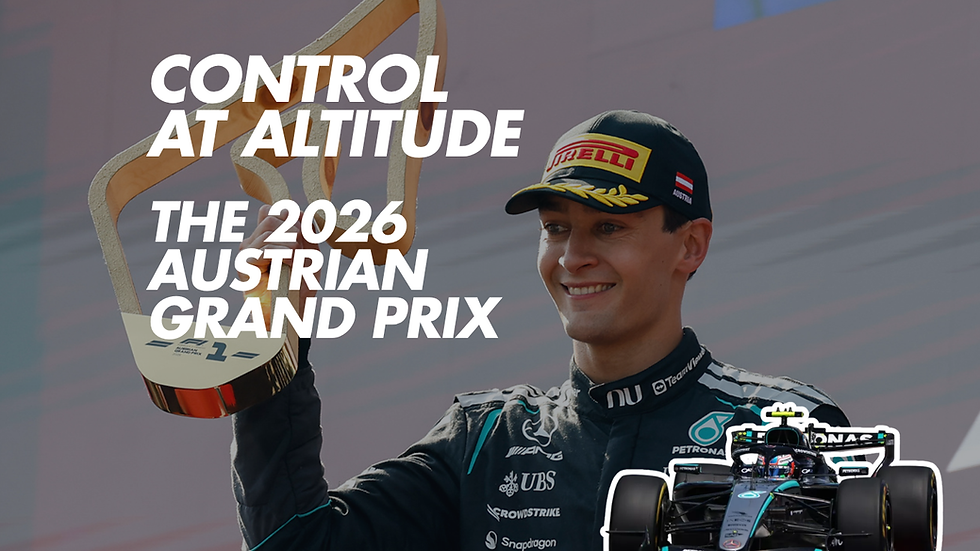 The 2026 Austrian Grand Prix: Control at Altitude