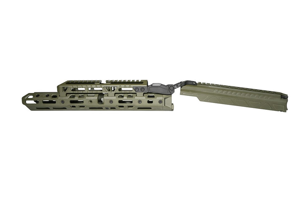 Thumbnail: Extended Cerakoted Handguard with Dust Cover by GPN. 