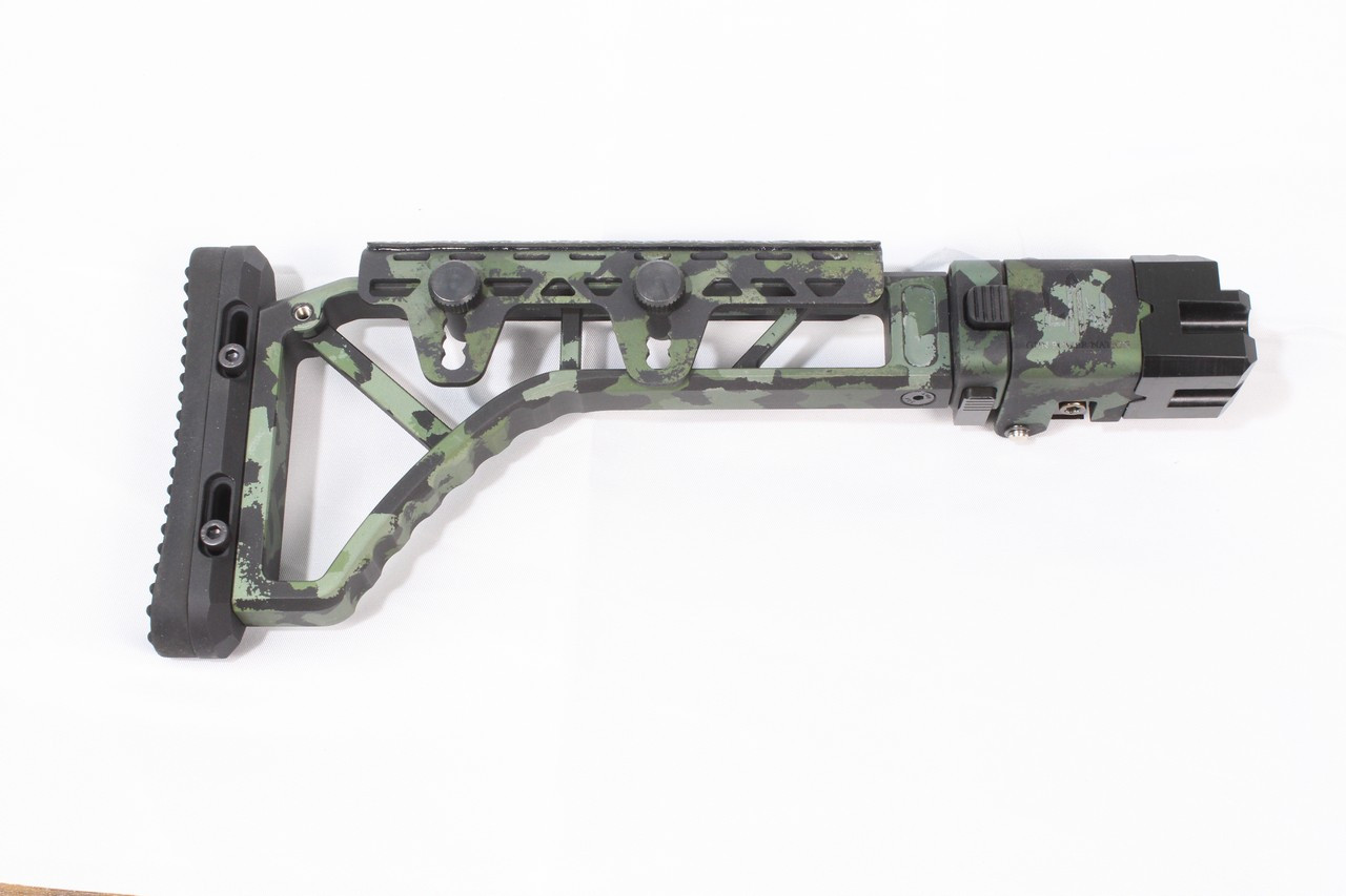 AK/AKM Folding Buttstock "SKELETON" by GPN. Anodized. - view 8