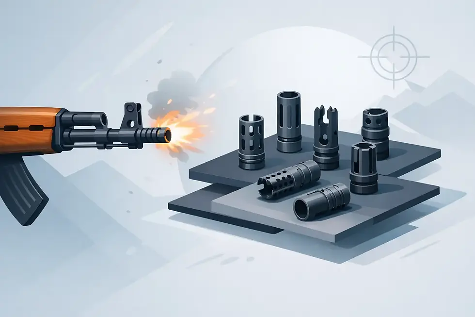 7 Best AK Muzzle Devices for Real Use
