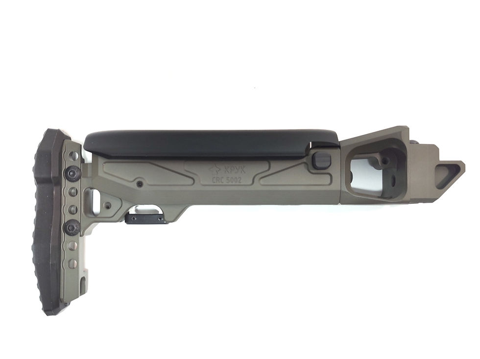 Thumbnail: CRC 5002/9035 RPK Fixed Telescopic Buttstock with Cheek Riser by "KPYK"