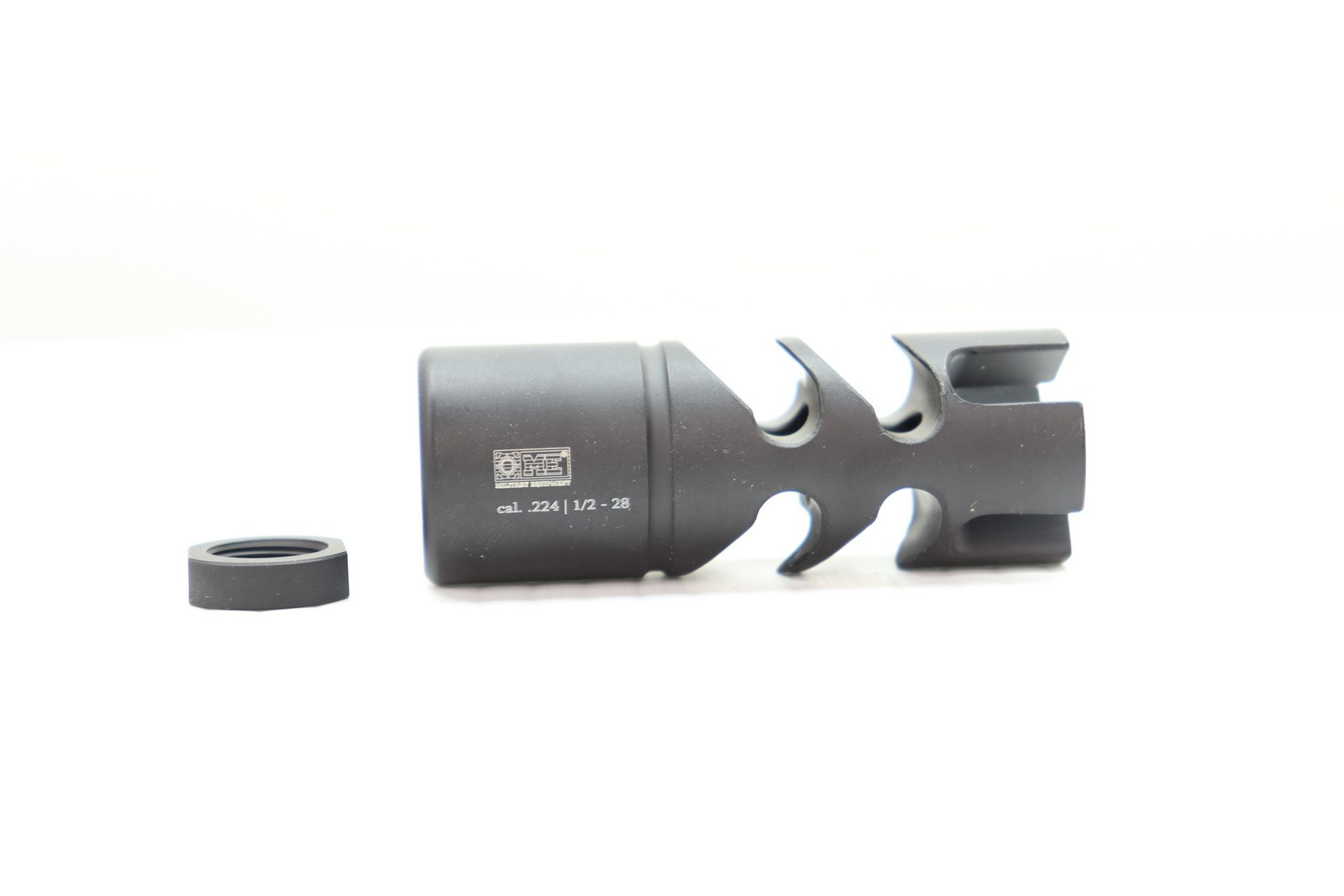 AR-15 Muzzle Brake "Tornado". 1/2-28 Thread. Cal .223/5.56