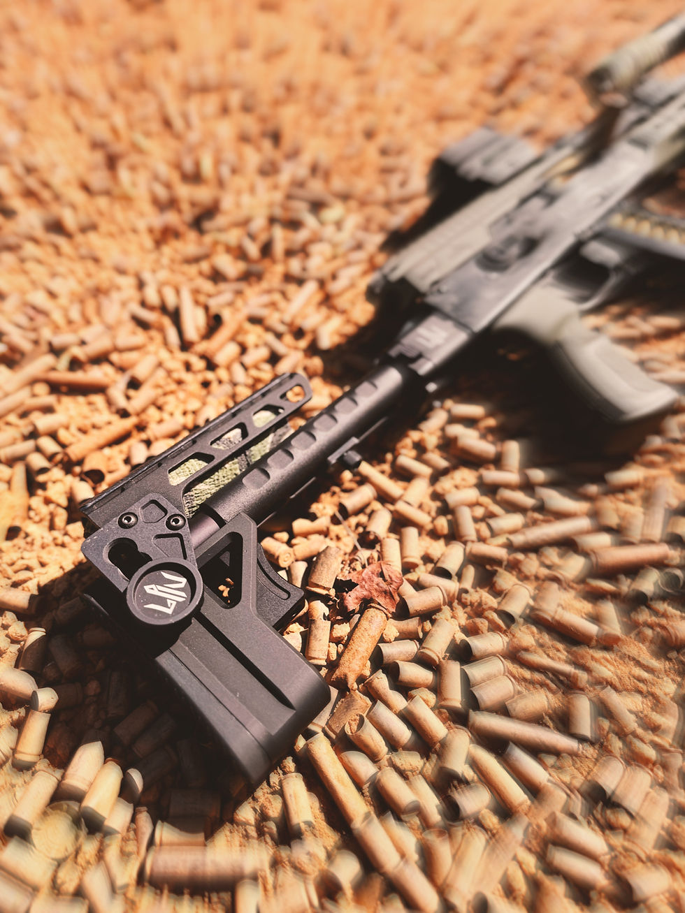 Thumbnail: AK/AKM Folding Cerakoted Telescopic Buttstock by GPN