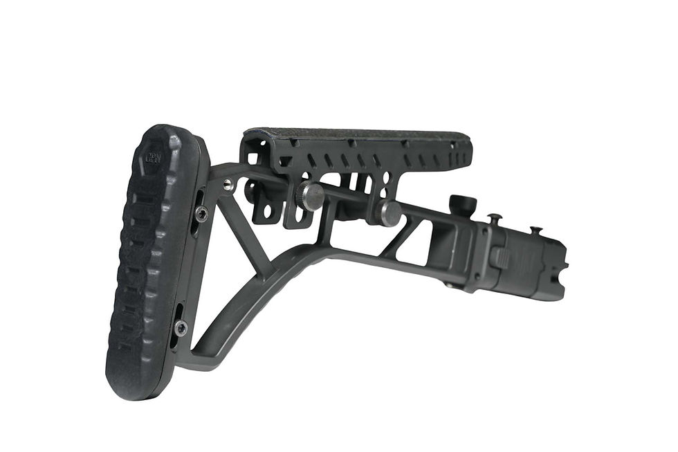 Thumbnail: GEN II. AK/AKM Folding Cerakoted Buttstock. "SKELETON"  by GPN.