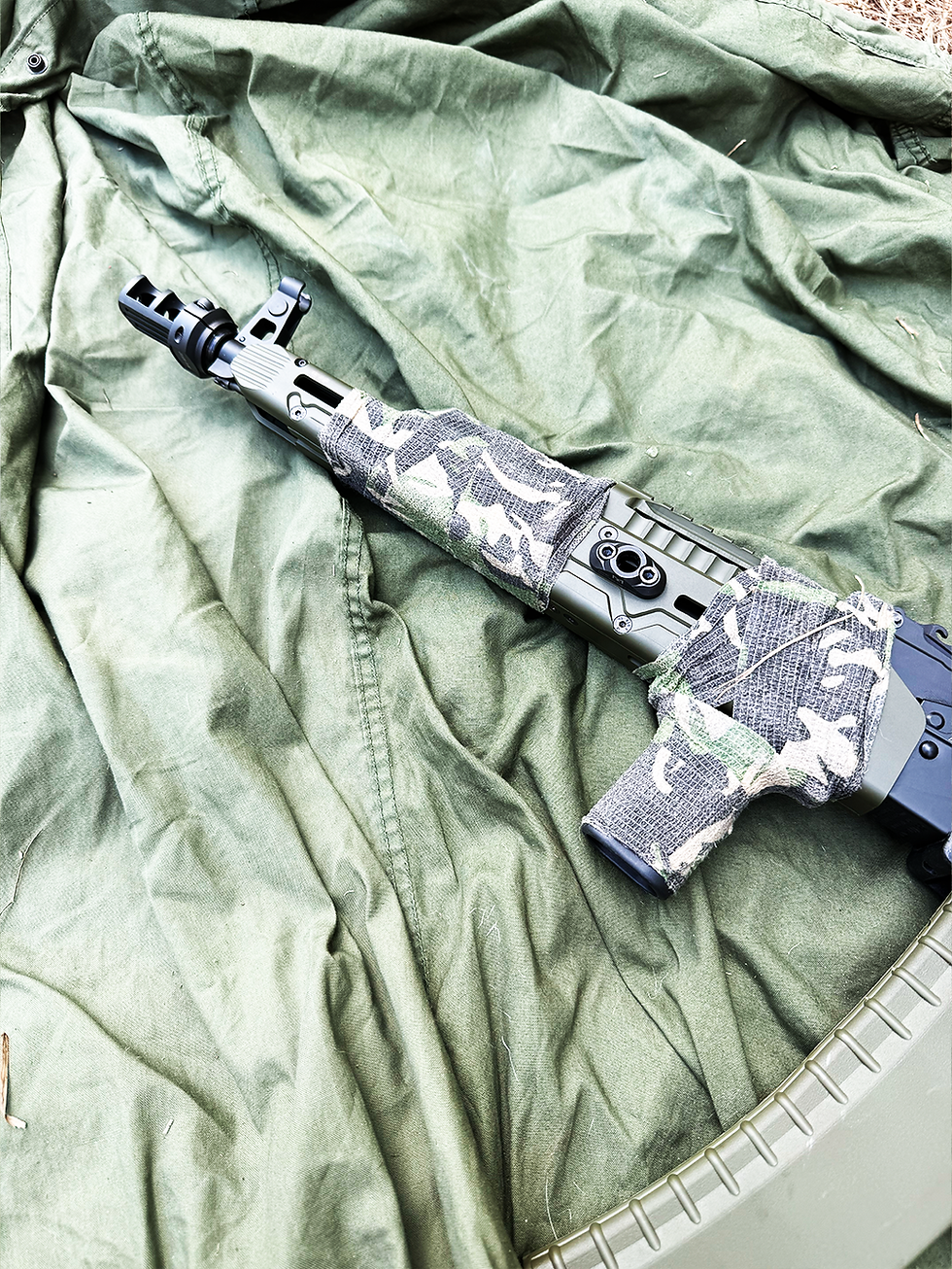 Thumbnail: Extended Tactical Handguard for AK/AKM based Rifles by "ME"