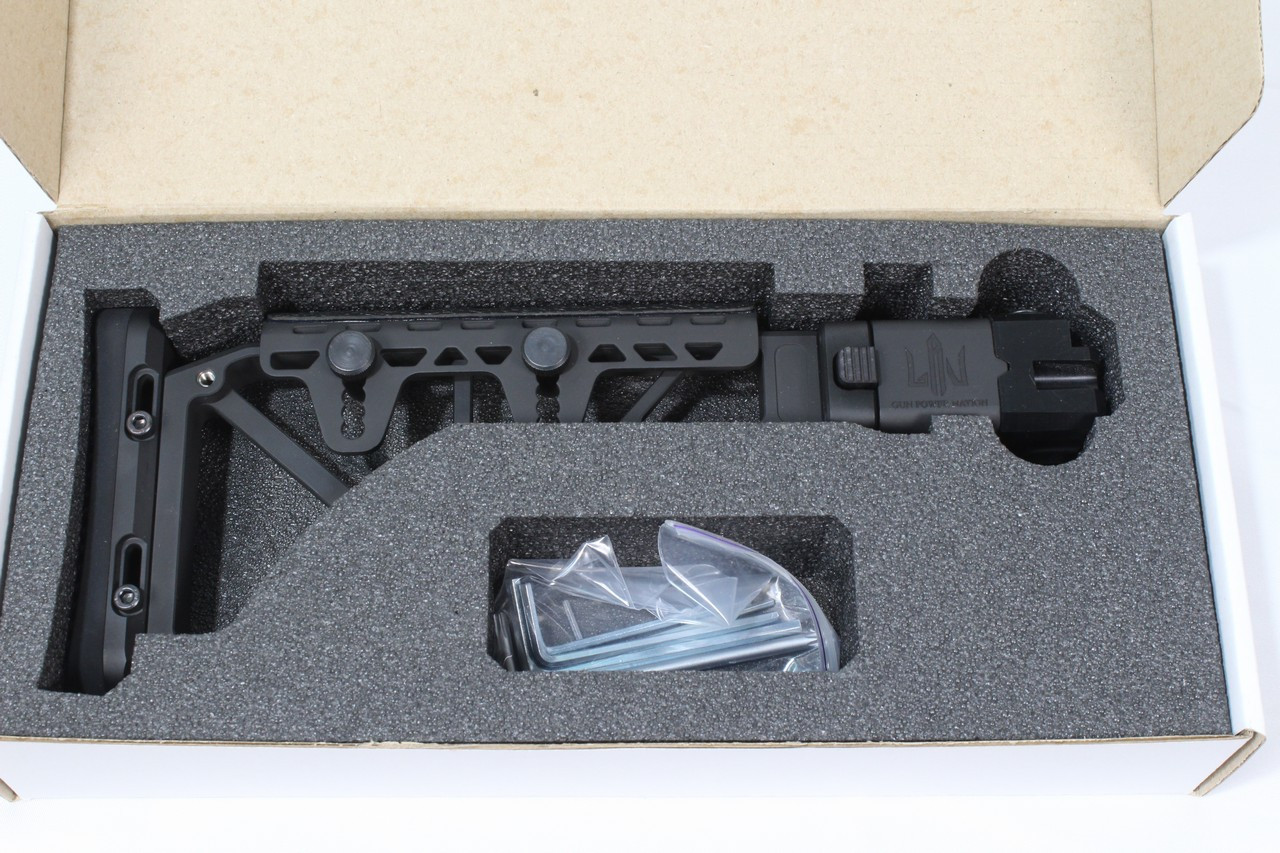AK/AKM Folding Cerakoted Buttstock "SKELETON" by GPN. - view 3