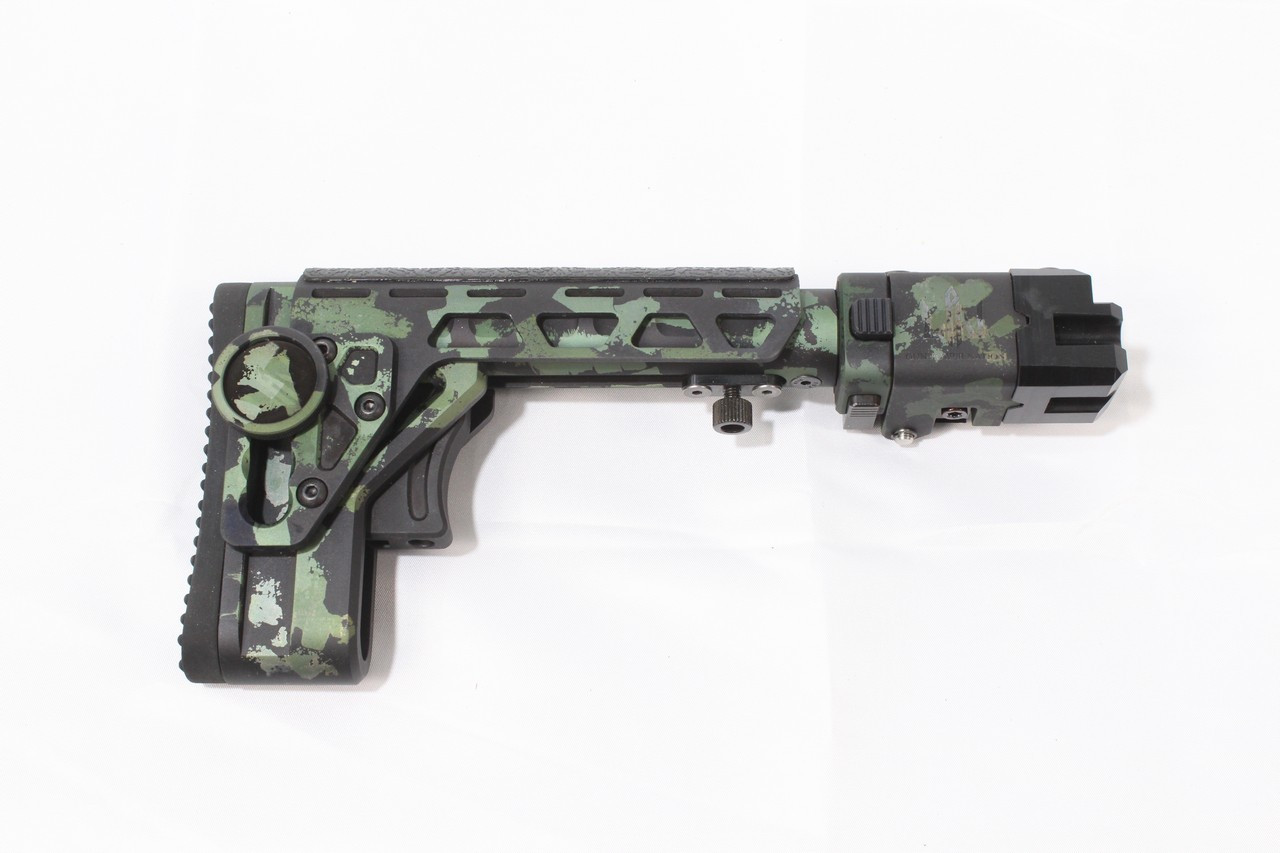 AK/AKM Folding Telescopic Buttstock by GPN. Anodized - view 7