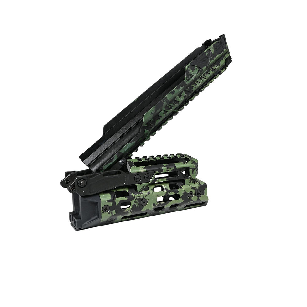 Thumbnail: Short Anodized Handguard with Dustcover by GPN. 