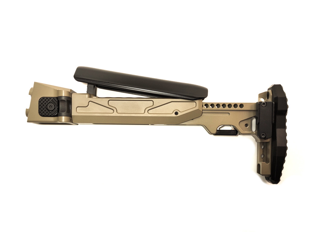 OPEN Box. CRC 5002/9034. ARSENAL Rifles. Folding Telescopic Buttstock with Cheek