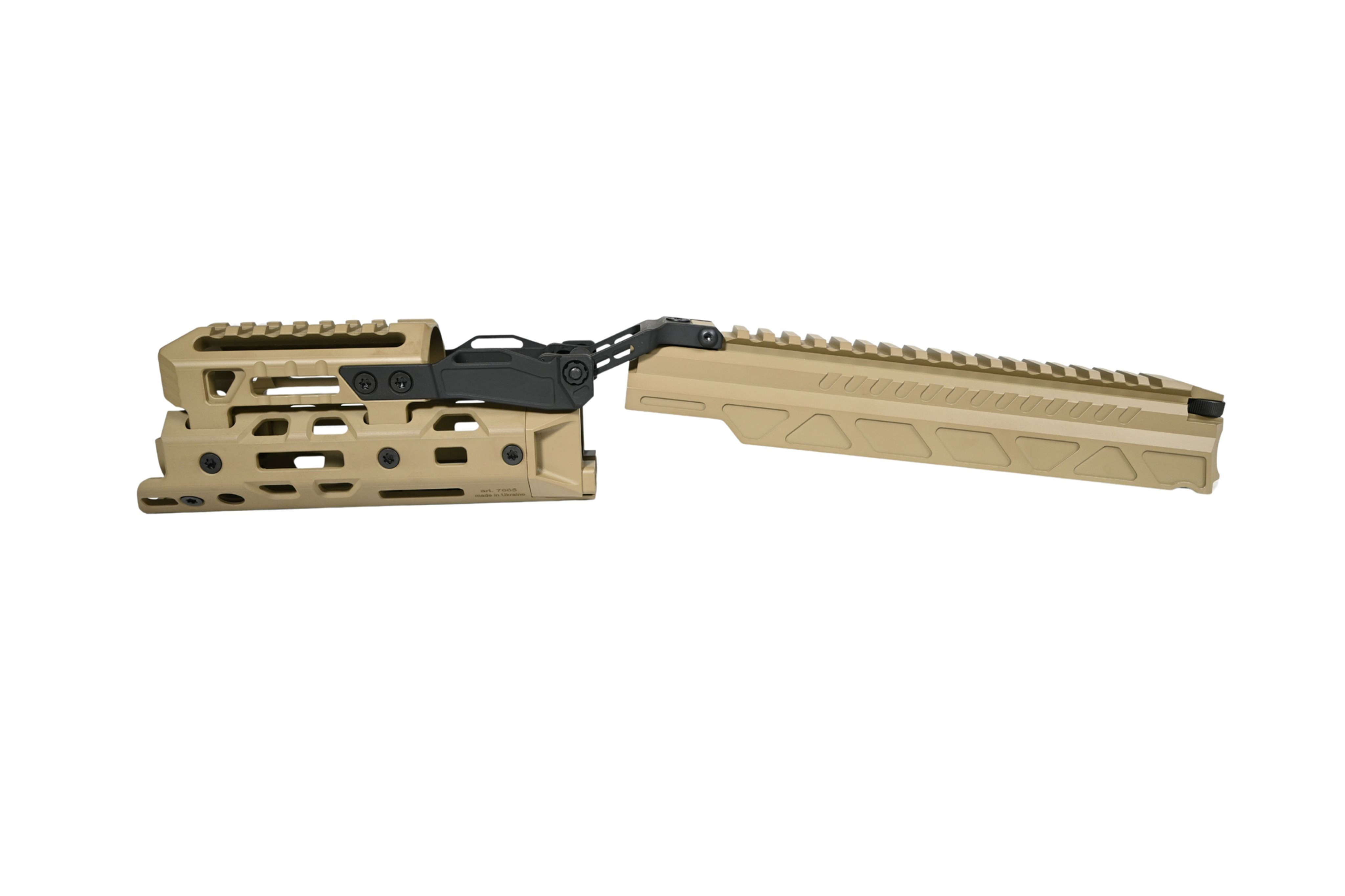 Short Cerakoted Handguard with Dust Cover by GPN. - view 5