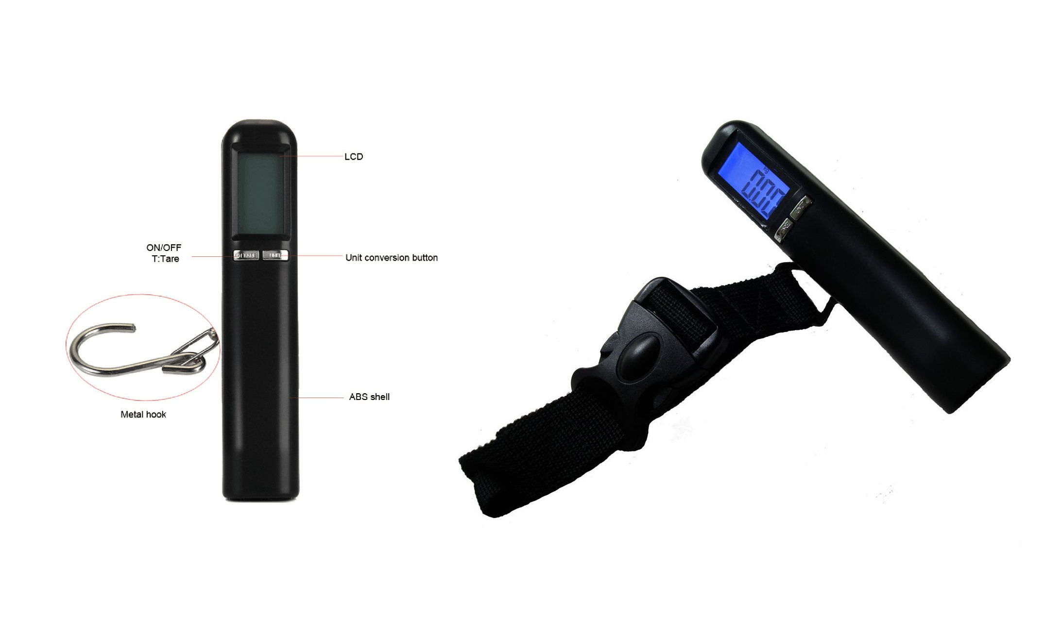 Travel Digital Scale - TDS-008