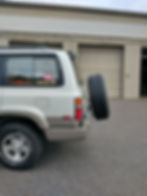 Thumbnail: 80 series tire carrier ggm Land cruiser