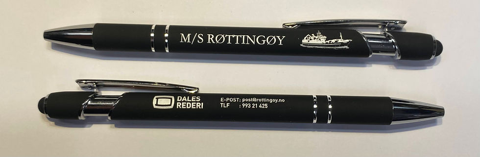 Miniatyrbilde: Kulepenn med gravering / Reklamepenner