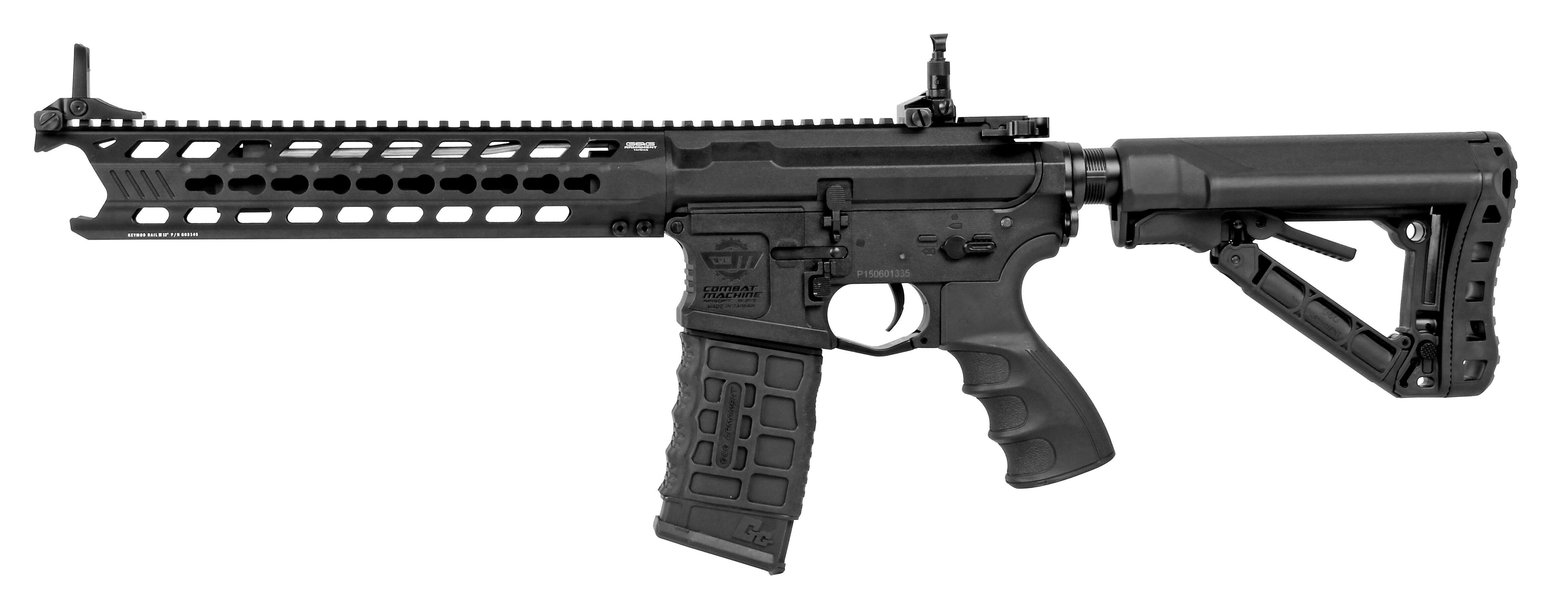 G&G Combat Machine AEG CM16 Predator with ETU - Black