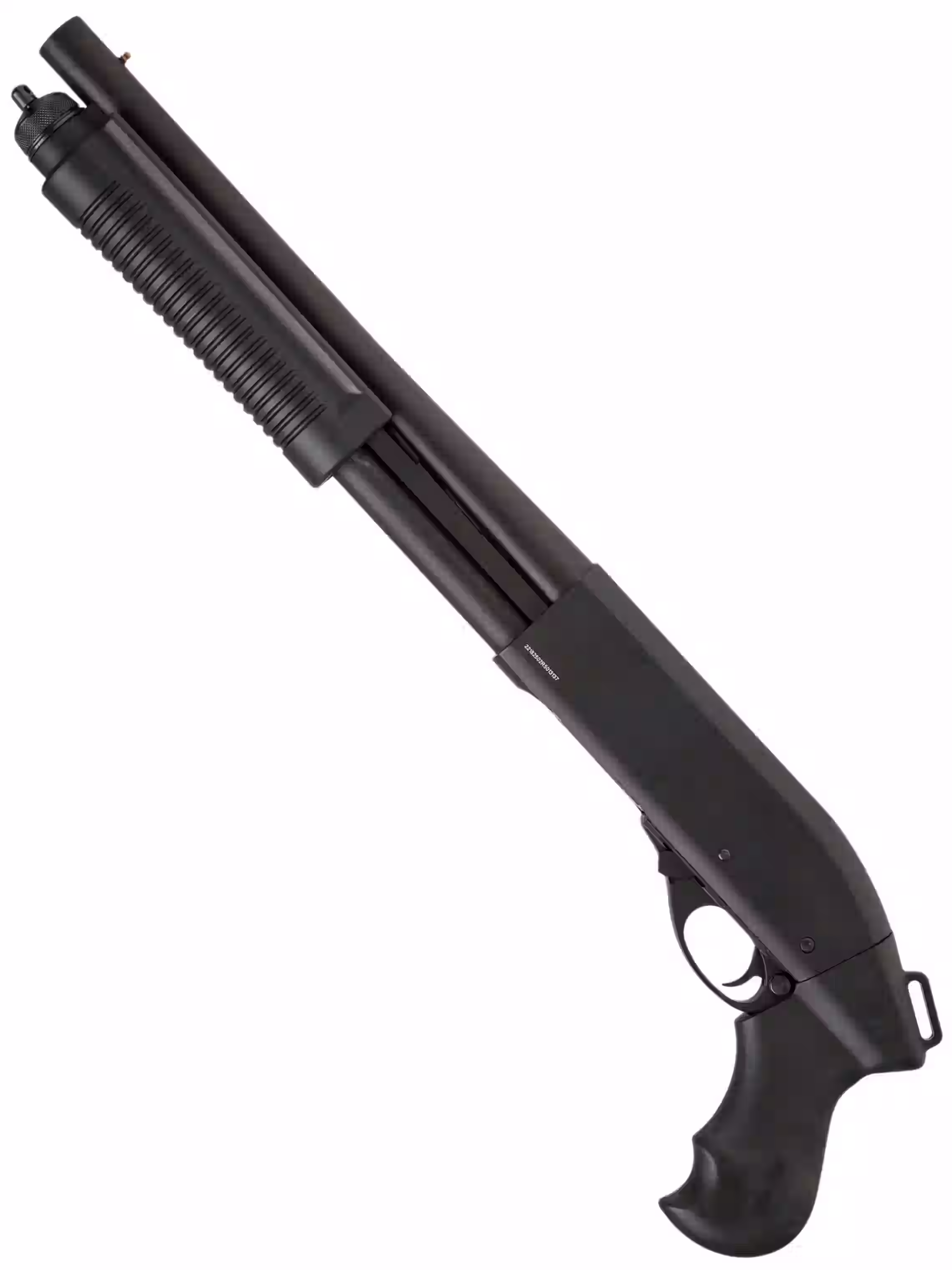 Golden Eagle M870 Breacher Tri-Shot Gas Pump Action Shotgun - BLK