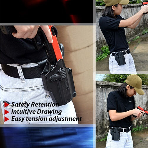 Thumbnail: Amomax Per-fit Multi fit Adjustable Holster - Black