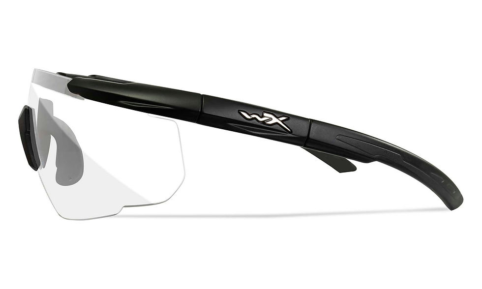 Thumbnail: Wiley X - SABER ADVANCED Grey/Clear/Light Rust Matte Black - 3 piece Lens
