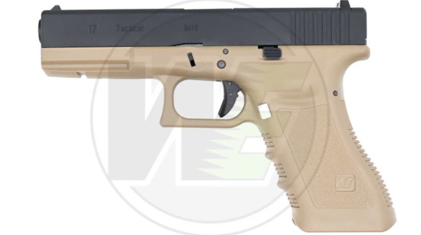 WE EU17 Gen 3 GBB Pistol (Black or Tan)
