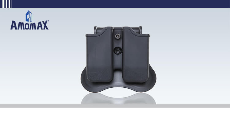 Amomax Beretta 92, Sig Sauer P226 Series, P320, CZ P09 Plastic Holster – Black