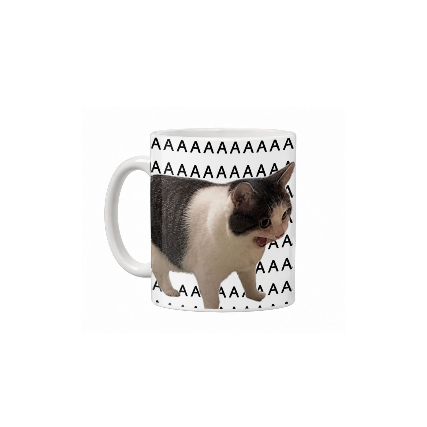 Caneca Meme "A A A A A A A A A A A A A A A A A"