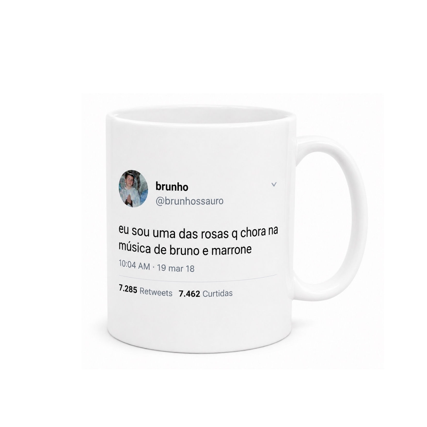 Caneca Meme "Eu sou uma das rosas que chora..."