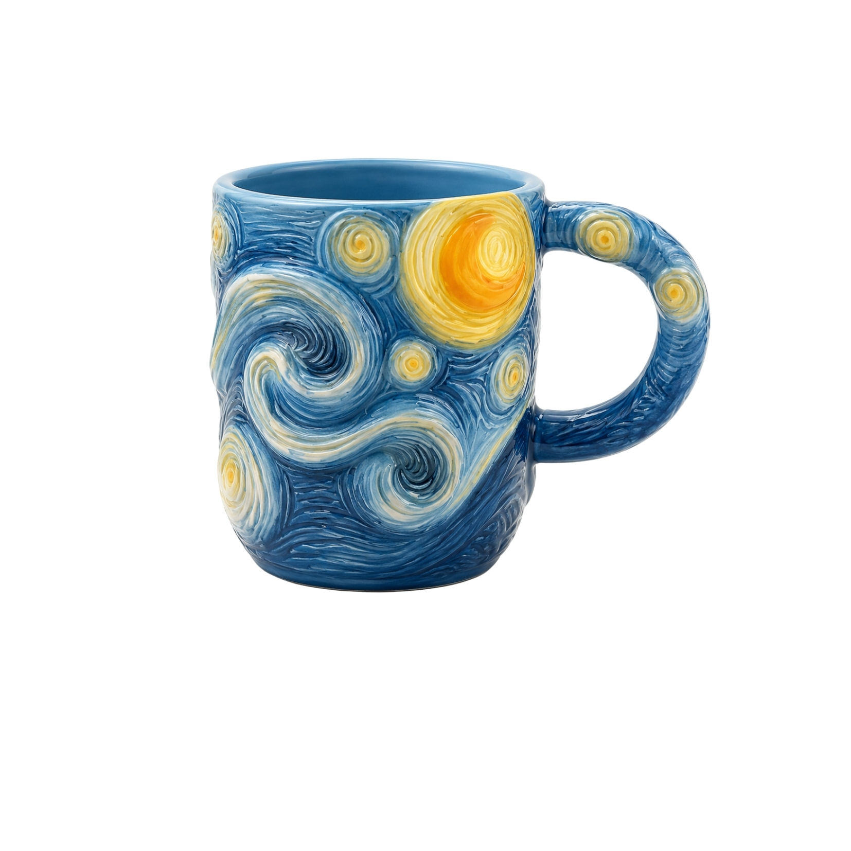 Caneca Noite Estrelada Inspirada em Van Gogh