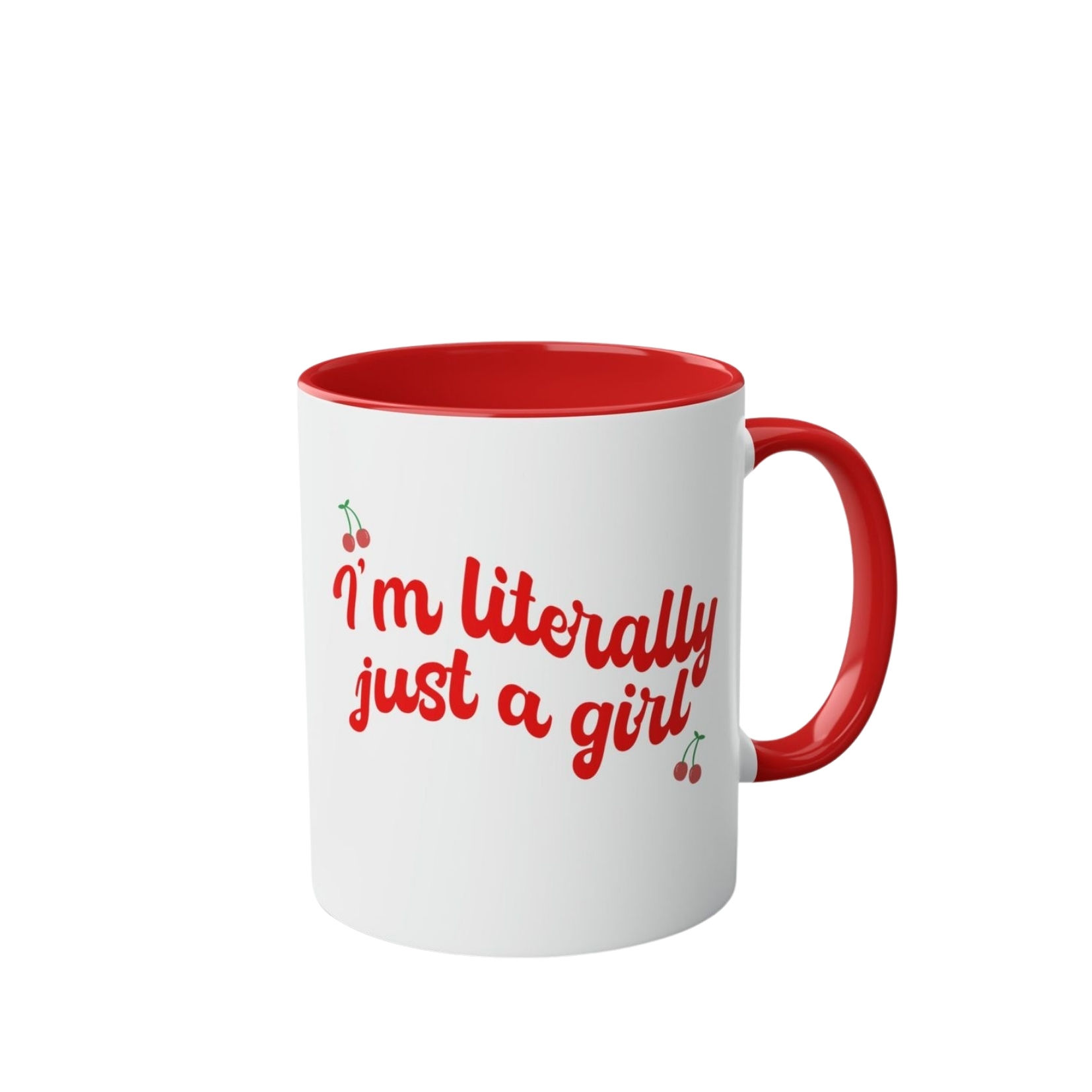 Caneca Frase "I'm literally just a girl"