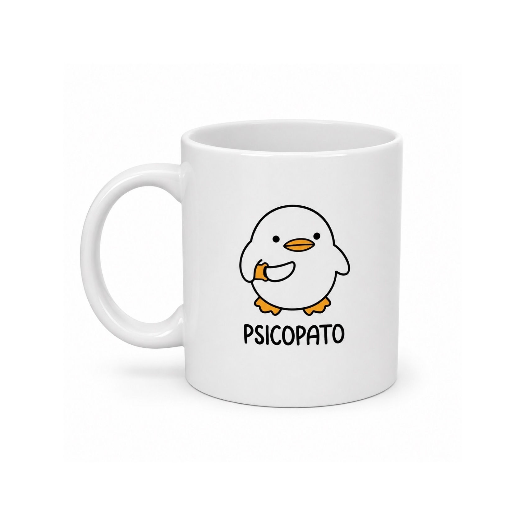 Caneca Frase "Psicopato"
