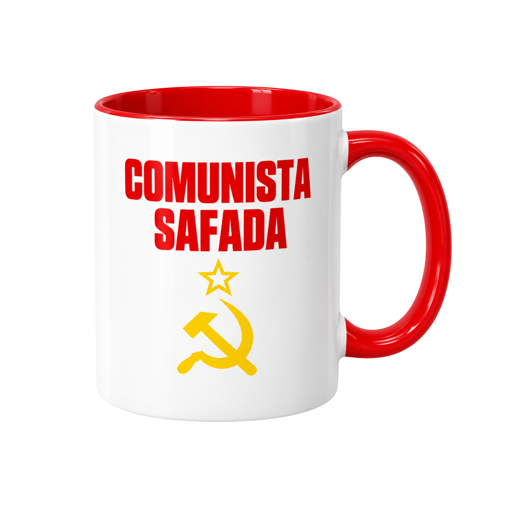 Caneca Meme "Comunista Safada"