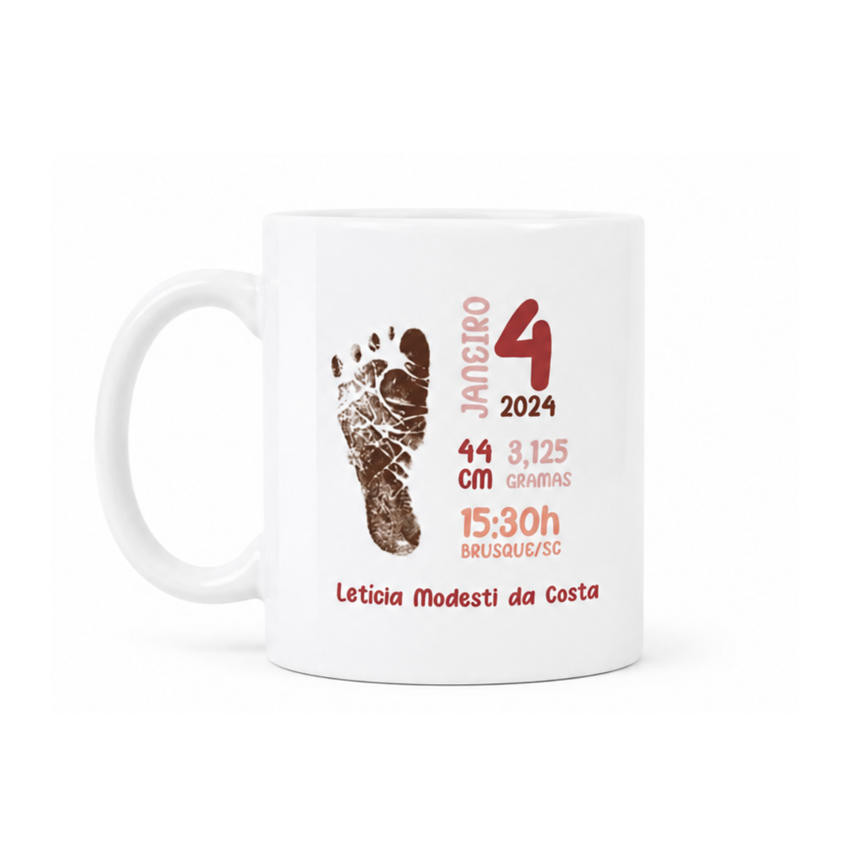 Caneca Personalizada "Meu recém nascido"