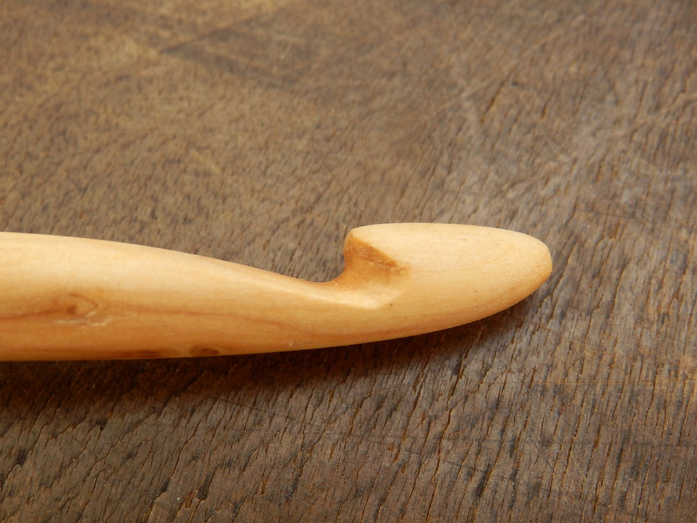 Thumbnail: Apple Wood Crochet Hook 4mm