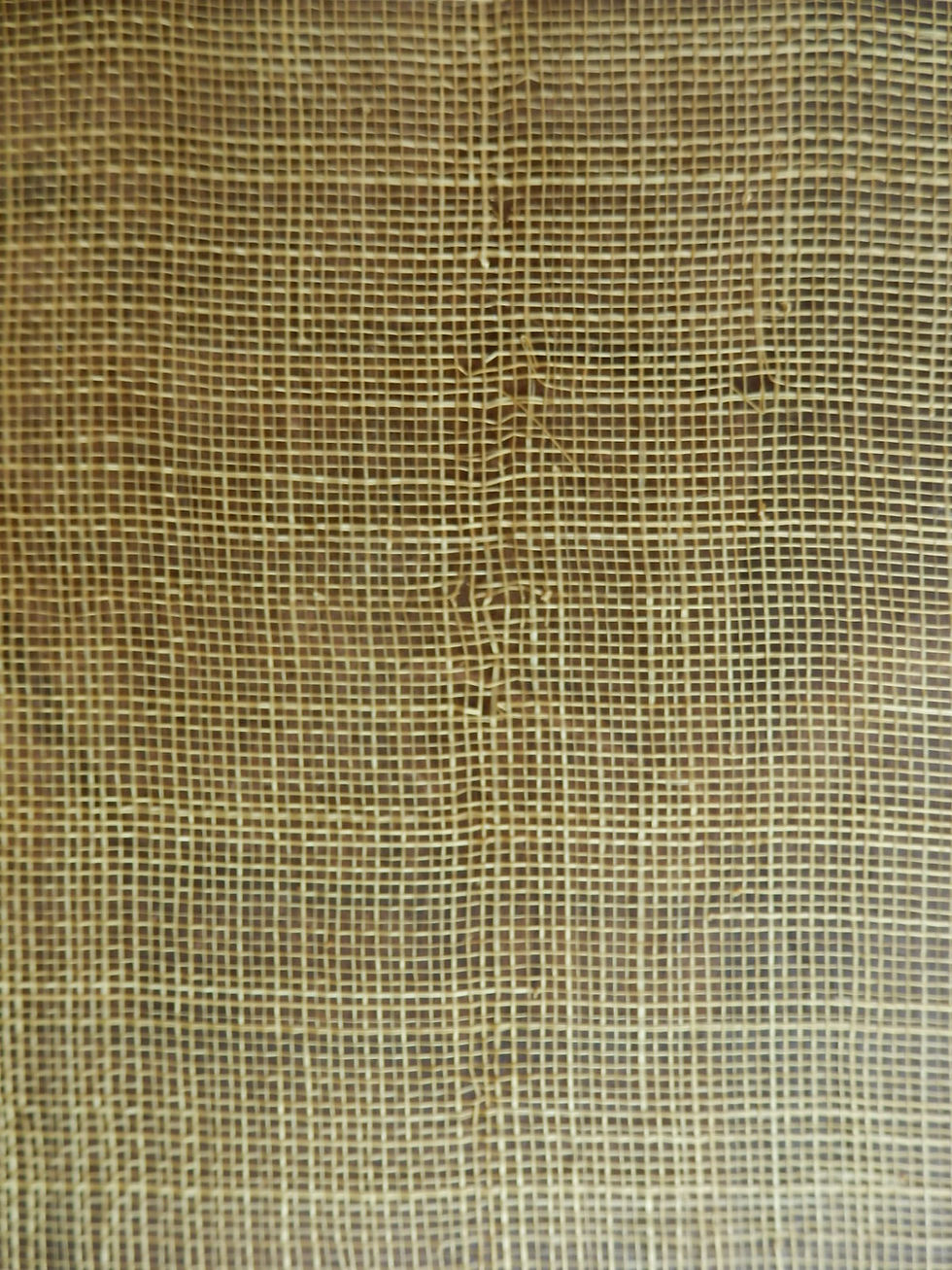 Thumbnail: Walnut Dyed Sinamay Piece - small