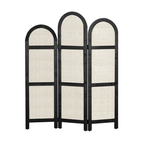 RATTAN ROOM DIVIDERBLACK BambooVision