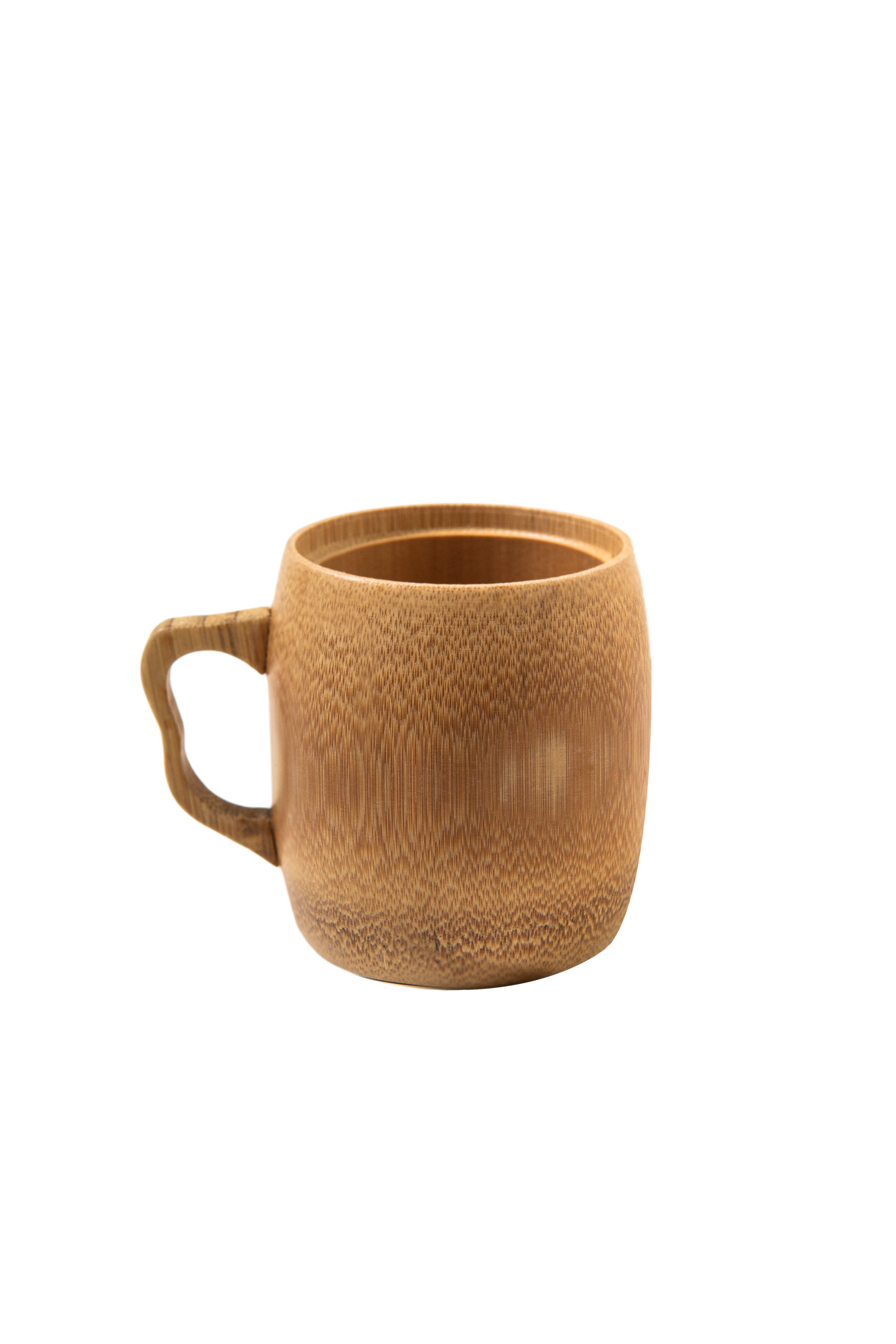 BAMBOO CUP WITH HANDLE
