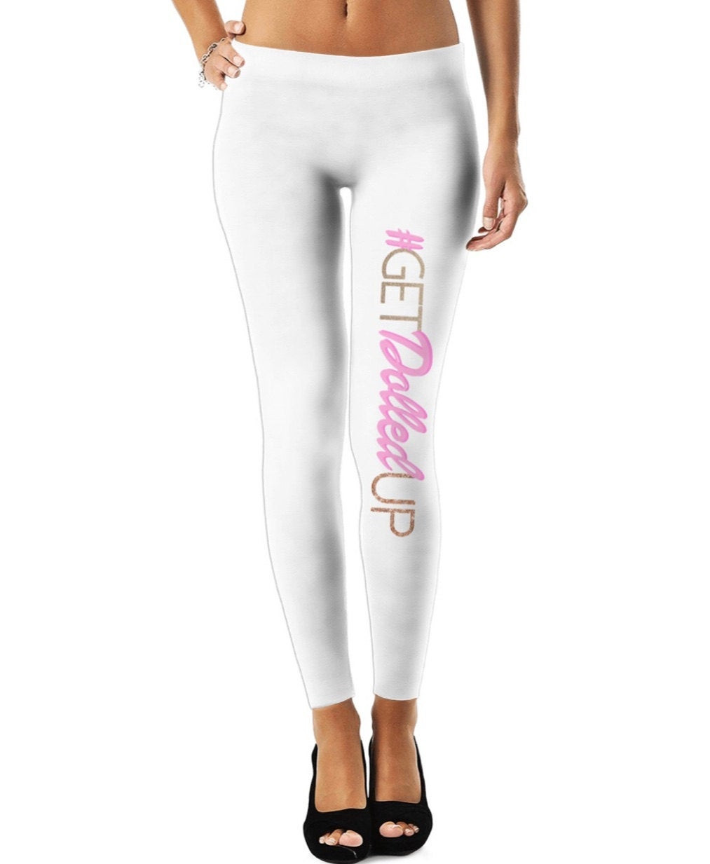 Hollywood Dolls Custom Logo #GetDolledUp Leggings