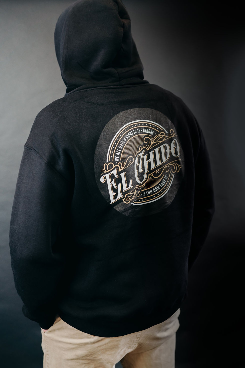Thumbnail: El Chido Hoodie from the back