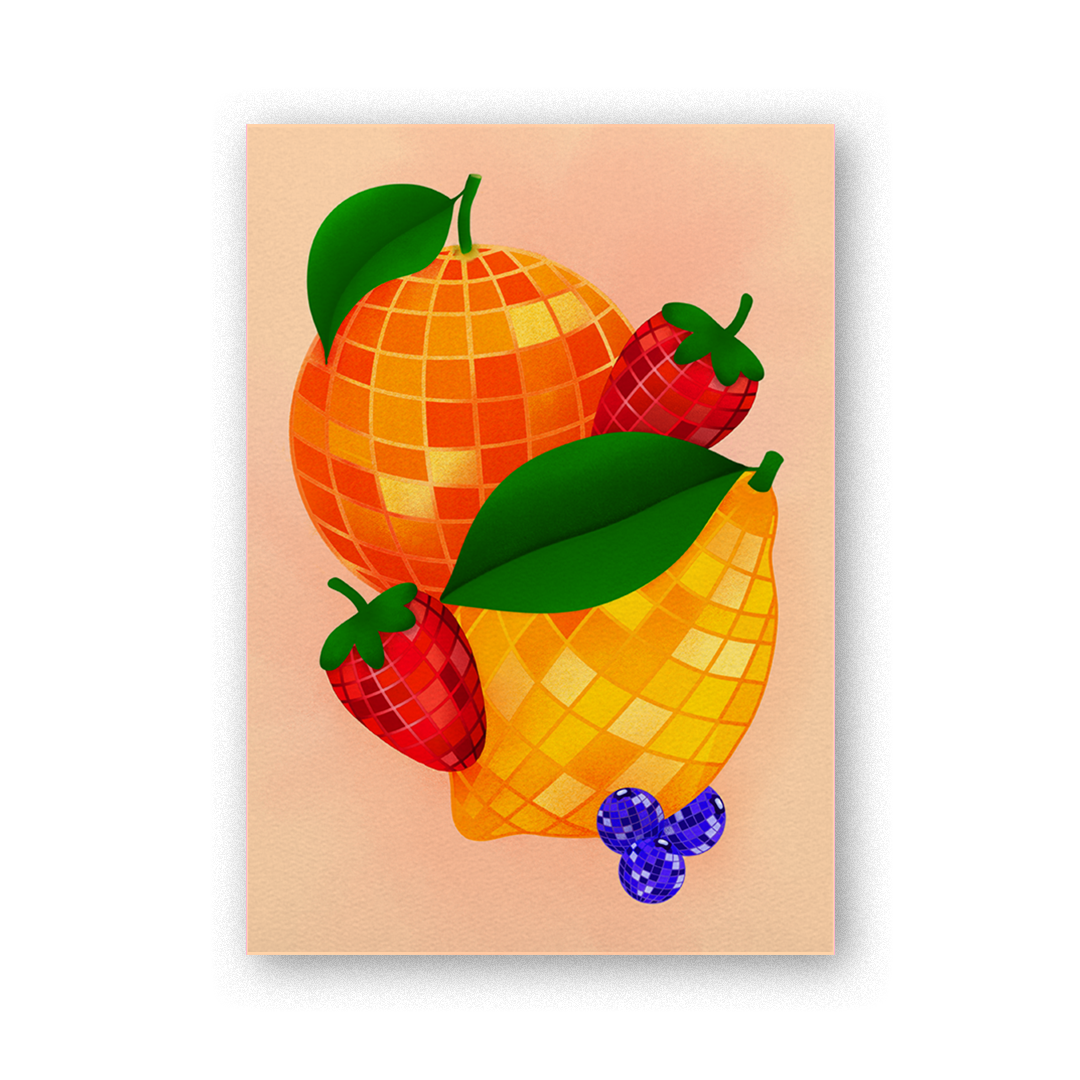 Affiches - Disco Fruits